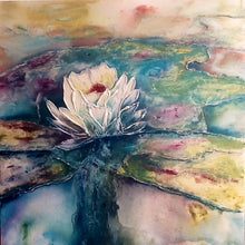 BOOKED OUT   Water Lily Impasto Workshop Saturday 27th May 10am to 2pm